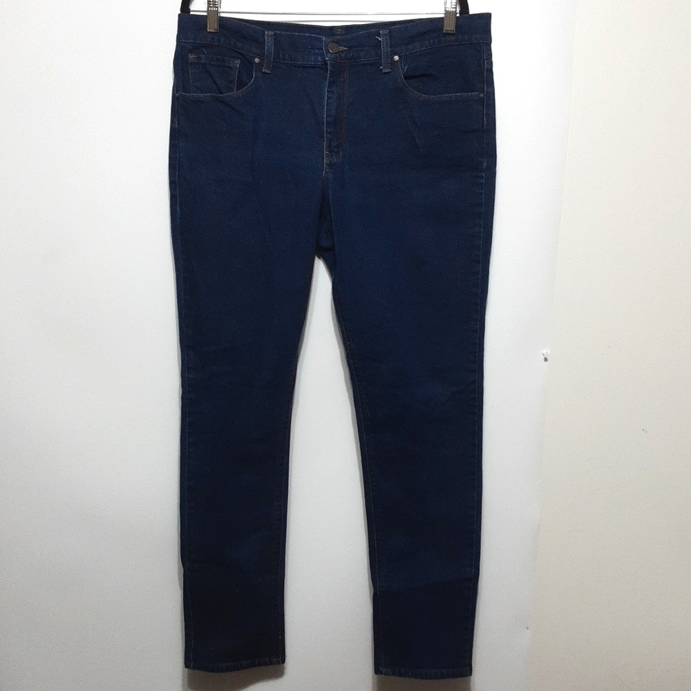 MOTT&BOW High Rise Boyfriend‎ Stretch Skinny Jean 32x32